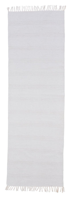 Nico Bomuld løber, 80x250, Offwhite - Unoliving.com