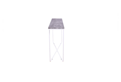 Palace Sidebord - Beton-look/Hvid, 110x30 - Unoliving.com