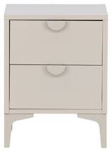 Piring Sengebord - Beige Metal - Unoliving.com