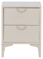 Piring Sengebord - Beige Metal - Unoliving.com