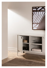 Piring TV-bord - Beige - Unoliving.com