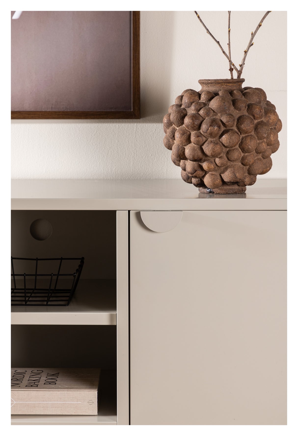 Piring TV-bord - Beige - Unoliving.com