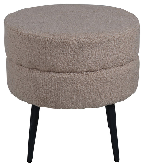 Pot Puf, Beige Teddy - Unoliving.com