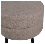 Pot Puf, Beige Teddy - Unoliving.com