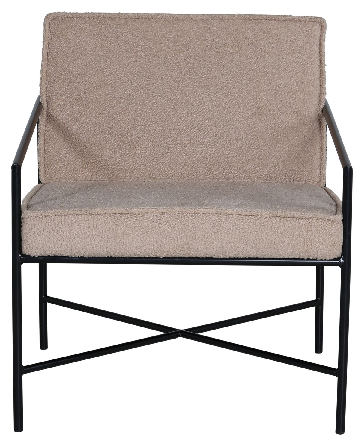 Rakel Loungestol, Beige Teddy - Unoliving.com