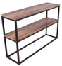 Rise Konsolbord - Sort/Teak look - Unoliving.com