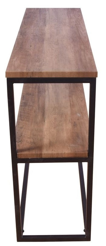 Rise Konsolbord - Sort/Teak look - Unoliving.com