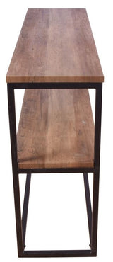 Rise Konsolbord - Sort/Teak look - Unoliving.com