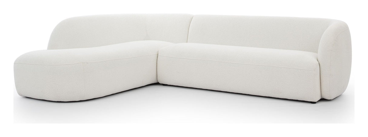 Rothschild 2,5-pers Sofa open venstre - Offwhite