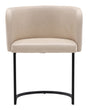 Simrishamn Spisebordsstol, Polyester, Beige - Unoliving.com