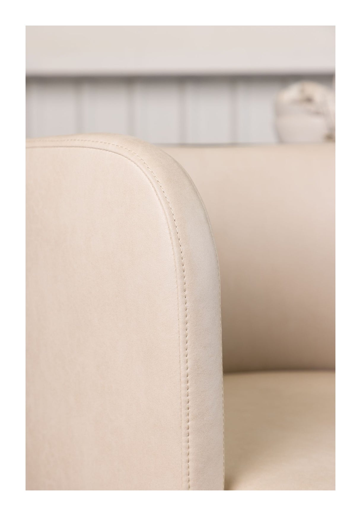 Simrishamn Spisebordsstol, Polyester, Beige - Unoliving.com