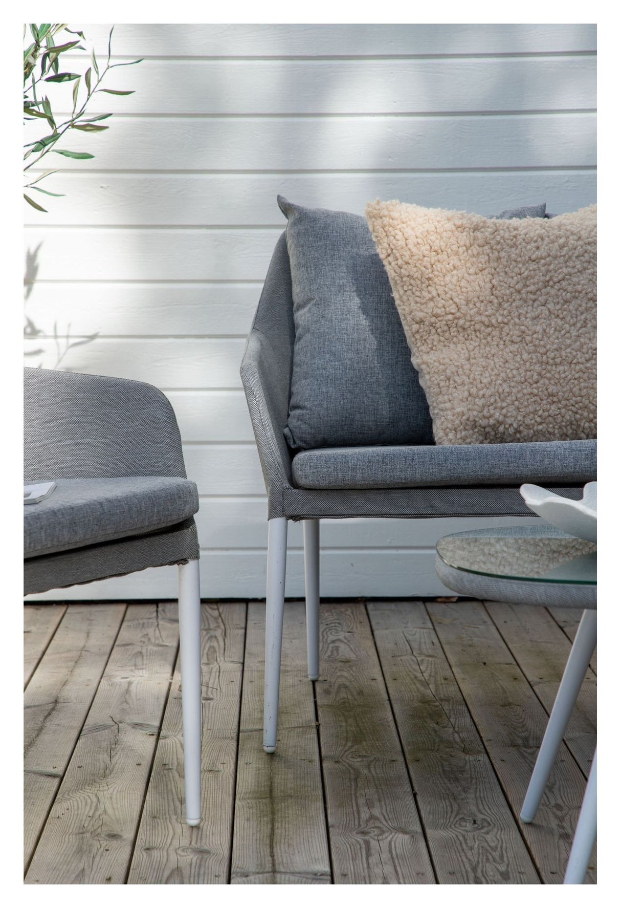 Spoga Sofasæt, Sort/Grå - Unoliving.com