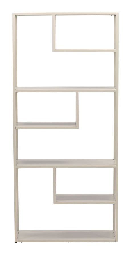 Staal Bogskab - Beige - Unoliving.com