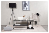 Staal, Sofabord, Sort metal - Unoliving.com