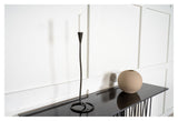 Sten Sidebord - Sort Sten/Metal, 130x37 - Unoliving.com