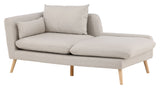 Tacoma Sofa, open end - Lysegrå - Unoliving.com