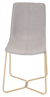 X-Chair Spisebordsstol, Grå Stof, ege-look - Unoliving.com