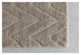 Zoe uldmix tæppe, 300x400, Beige - Unoliving.com