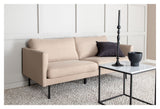 Zoom 2-pers. sofa, Beige Stof - Unoliving.com