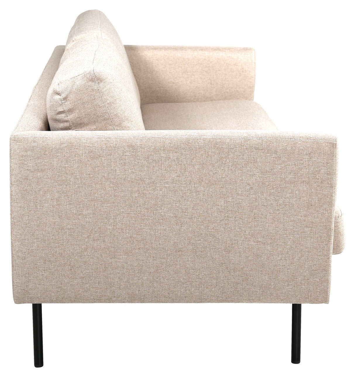 Zoom 2-pers. sofa, Beige Stof - Unoliving.com