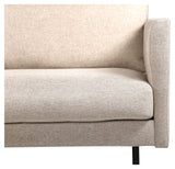 Zoom 2-pers. sofa, Beige Stof - Unoliving.com