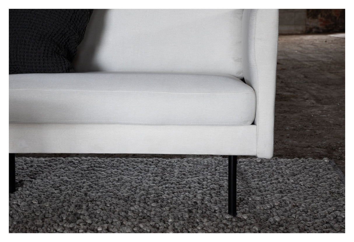 Zoom 3-pers. Sofa, Offwhite Stof - Unoliving.com