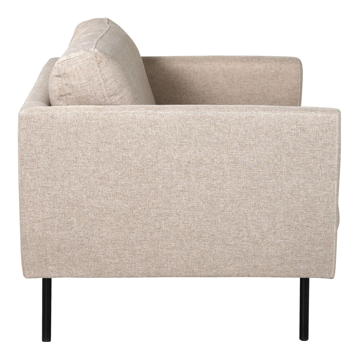 Zoom Lænestol, Polyester, Beige - Unoliving.com