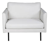 Zoom Loungestol, Polyester, Light Beige - Unoliving.com