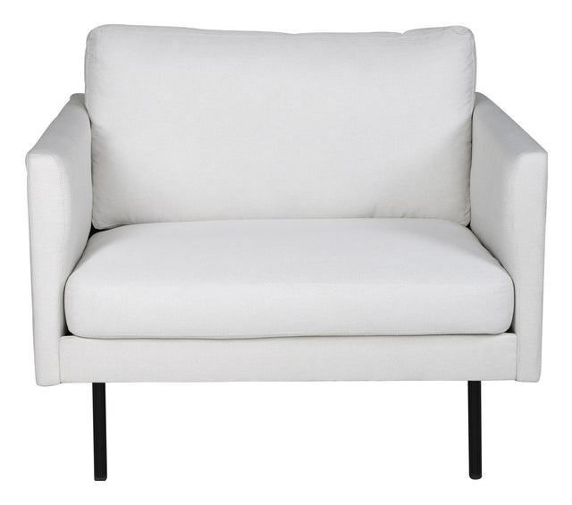 Zoom Loungestol, Polyester, Light Beige - Unoliving.com