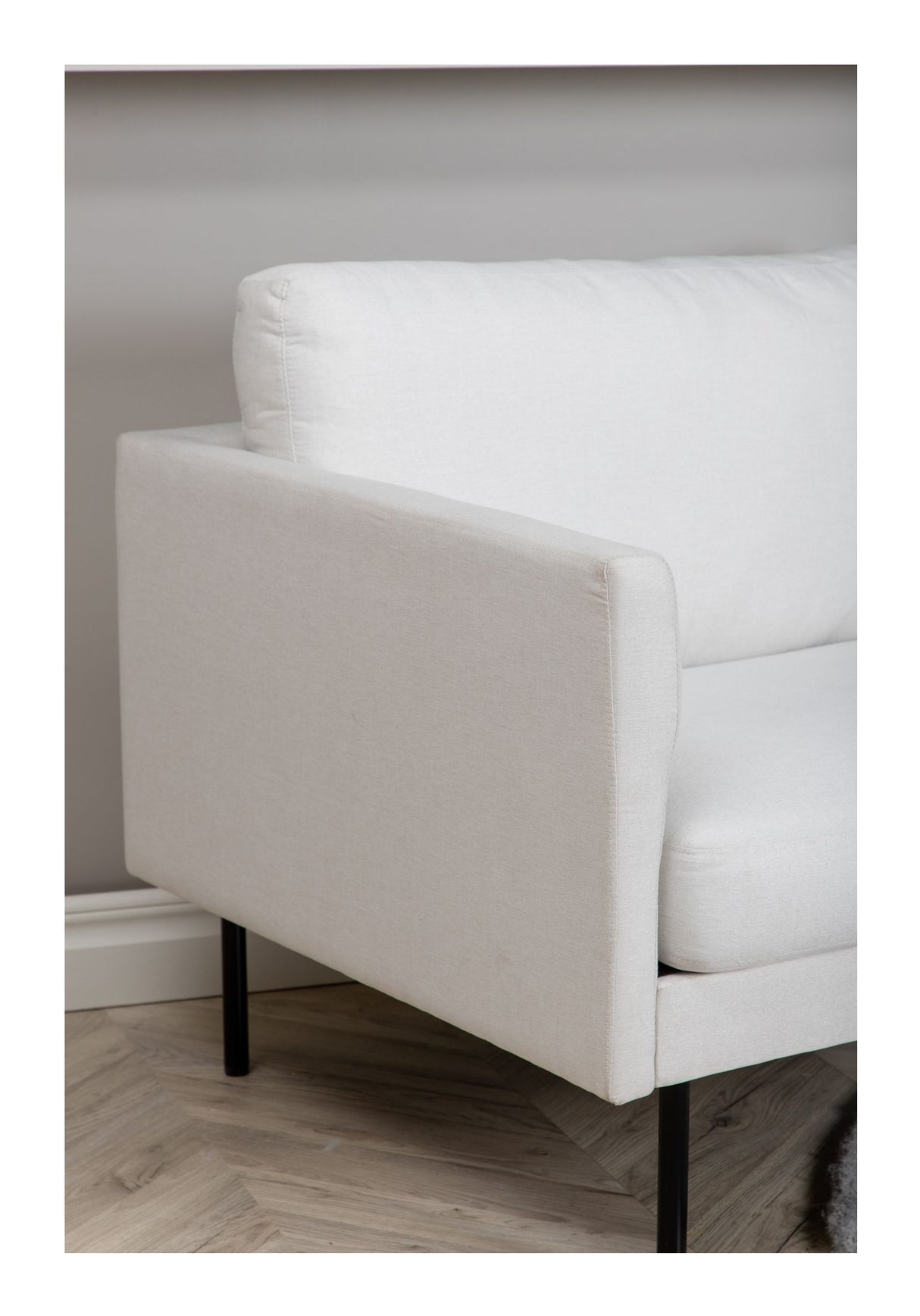 Zoom Loungestol, Polyester, Light Beige - Unoliving.com