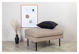 Zoom Ottoman, Brun stof - Unoliving.com