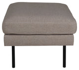 Zoom Ottoman, Brun stof - Unoliving.com