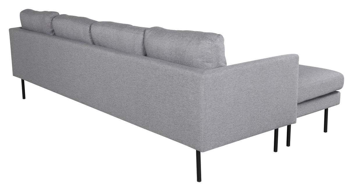 Zoom U-Sofa, Grå Stof - Unoliving.com