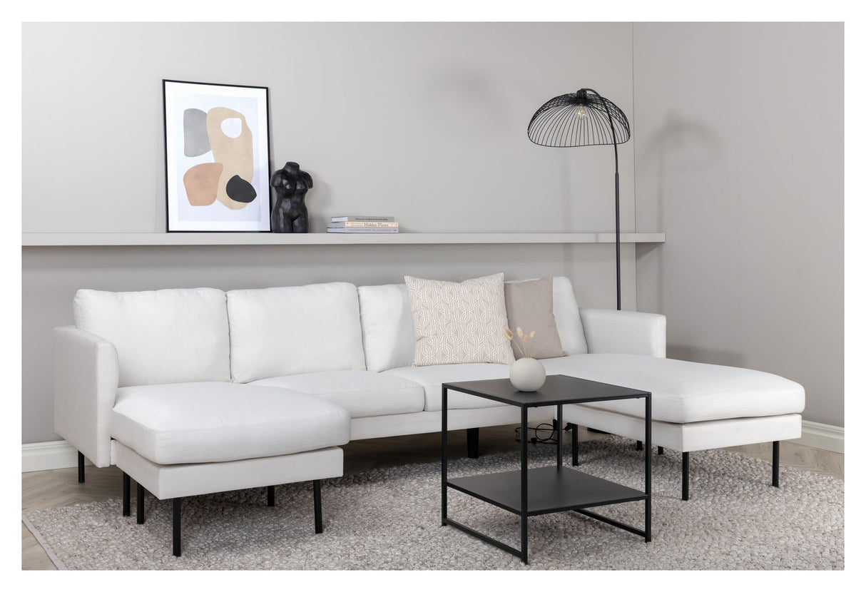 Zoom U-Sofa, Offwhite Stof - Unoliving.com