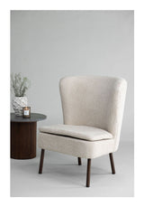 Hällsö Loungestol, Polyester, Beige - Unoliving.com