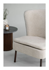 Hällsö Loungestol, Polyester, Beige - Unoliving.com