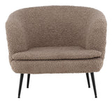 Nordkoster Loungestol, Teddy, Beige - Unoliving.com