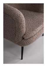 Nordkoster Loungestol, Teddy, Beige - Unoliving.com