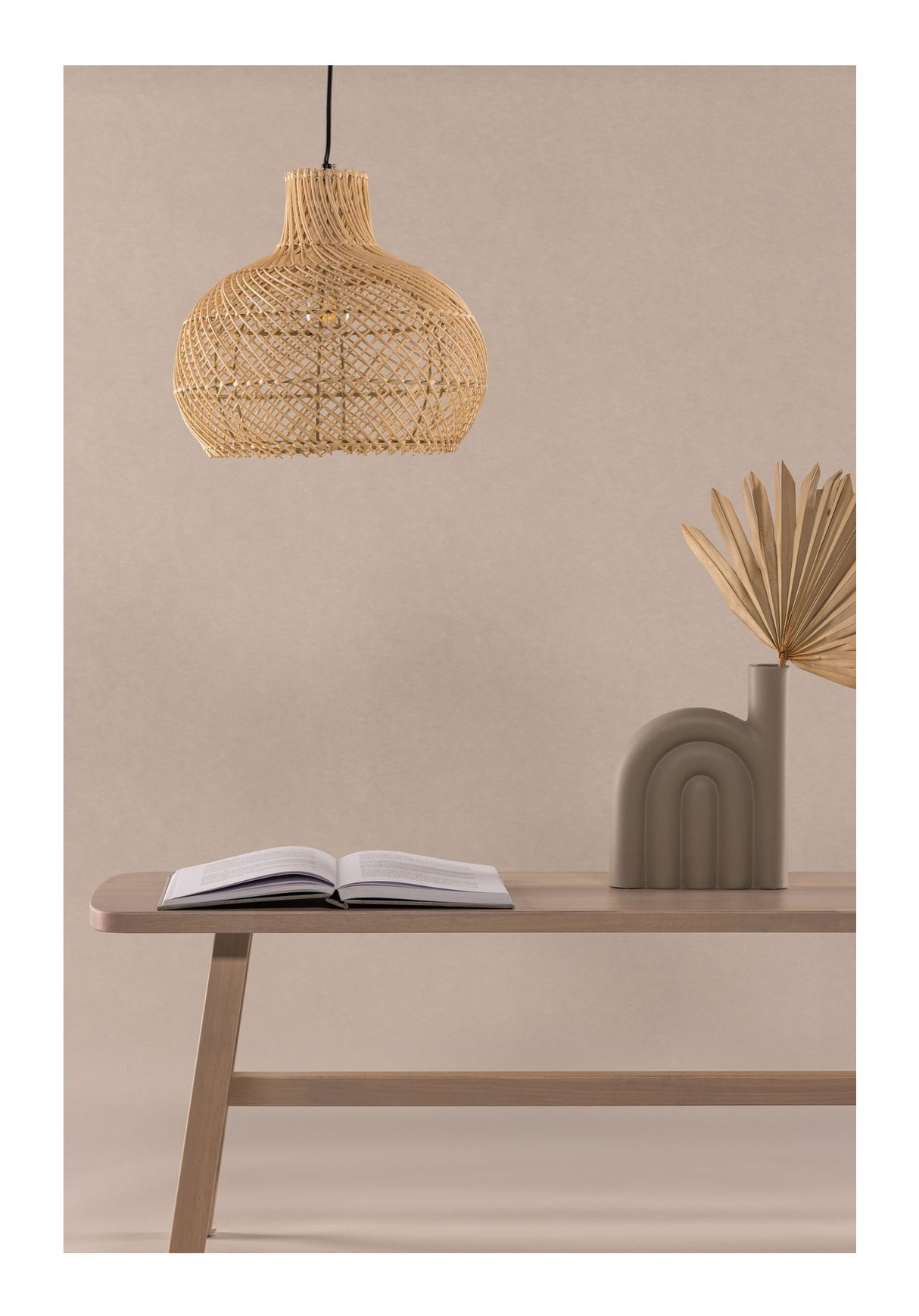 Varekil Pendel, Rattan, Natur - Unoliving.com