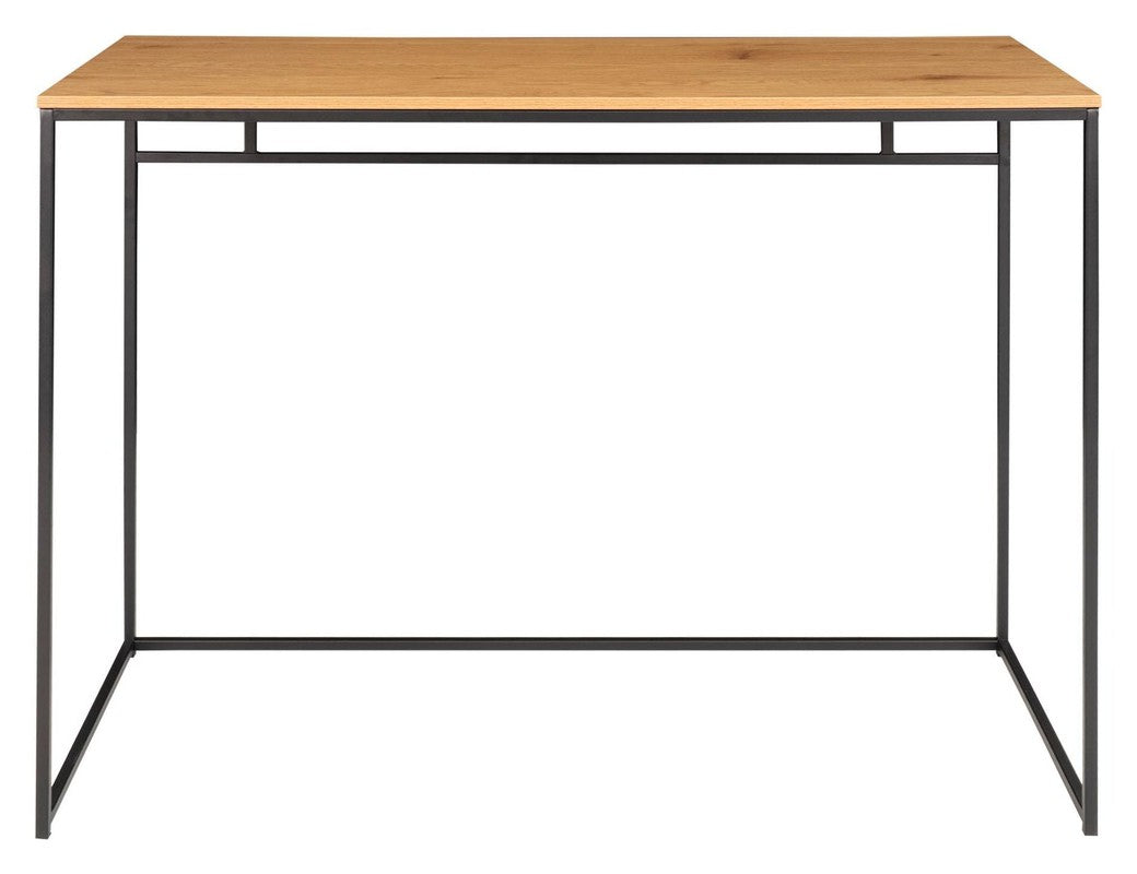 Vita Skrivebord 100x45, Sort/Egetræslook - Unoliving.com