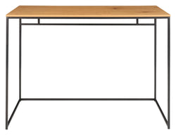 Vita Skrivebord 100x45, Sort/Egetræslook - Unoliving.com