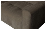 Bar Sofa m. venstrevendt chaiselong, Antracit