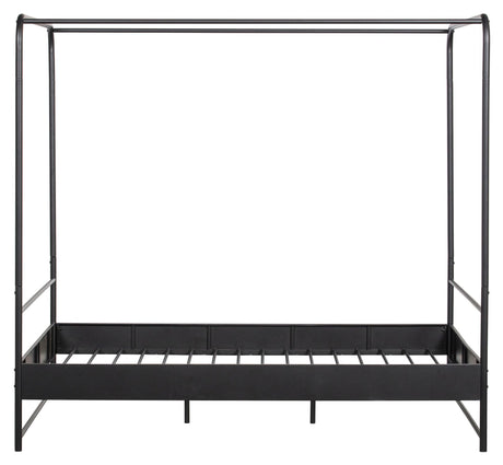 Bunk Kids Sengeramme - Sort Metal, 160x200 - Unoliving.com