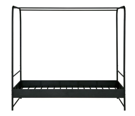 Bunk Sengeramme 200x120 - Sort metal - Unoliving.com