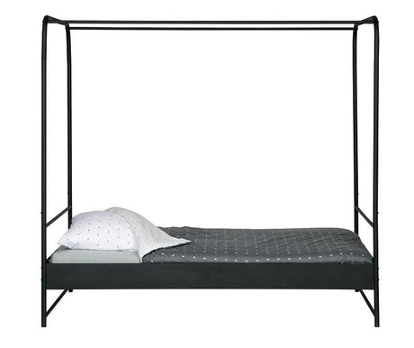 Bunk Sengeramme 200x120 - Sort metal - Unoliving.com