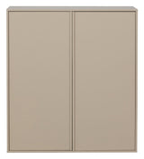 Daily Skab, double 100x110 - Beige