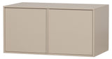 Daily Skab, double 50x100 - Beige