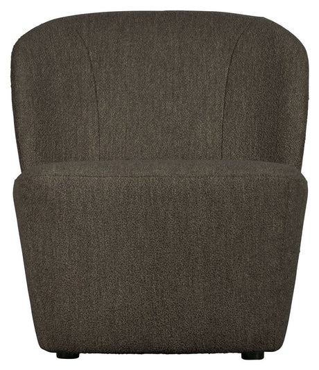 Lofty Loungestol - Brun Bouclé - Unoliving.com