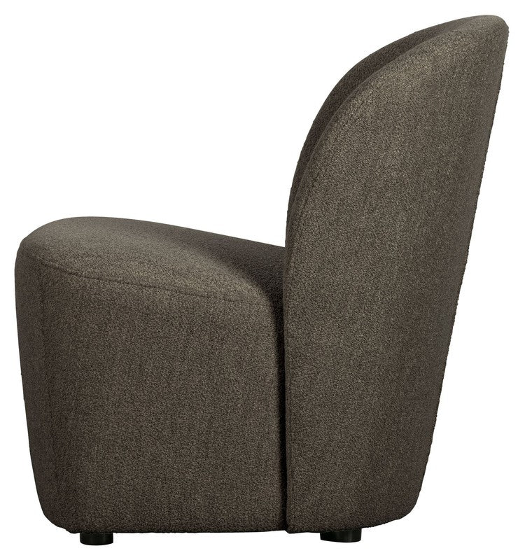 Lofty Loungestol - Brun Bouclé - Unoliving.com