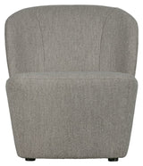 Lofty Loungestol - Grå Bouclé - Unoliving.com